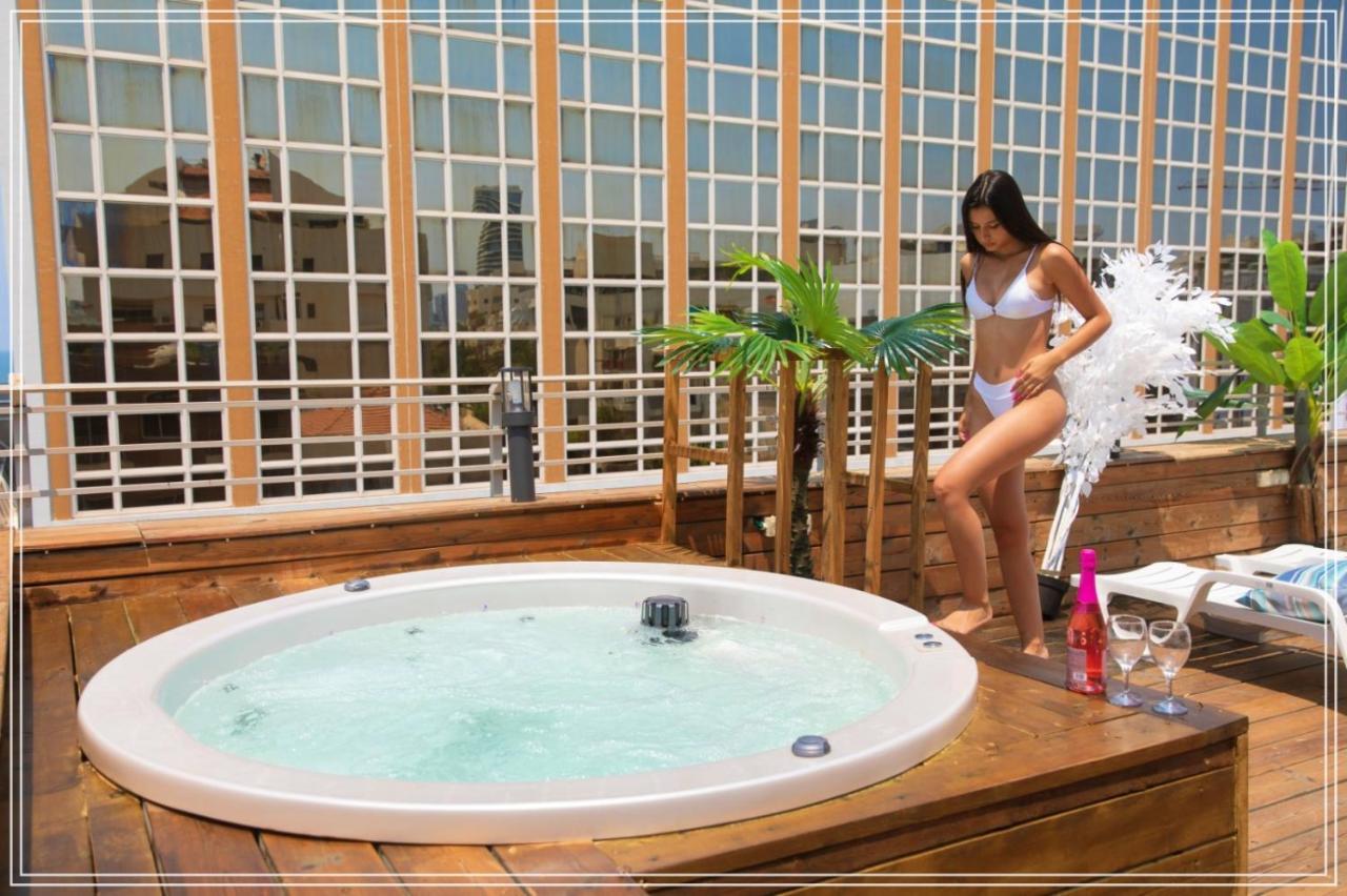 Beach Boutique Hotel And Spa By Tlv Hotels Tel Aviv Bagian luar foto