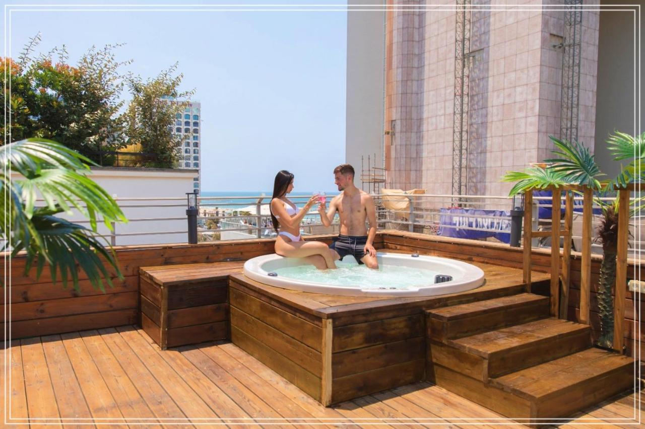 Beach Boutique Hotel And Spa By Tlv Hotels Tel Aviv Bagian luar foto