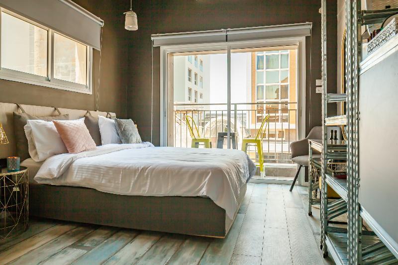 Beach Boutique Hotel And Spa By Tlv Hotels Tel Aviv Bagian luar foto